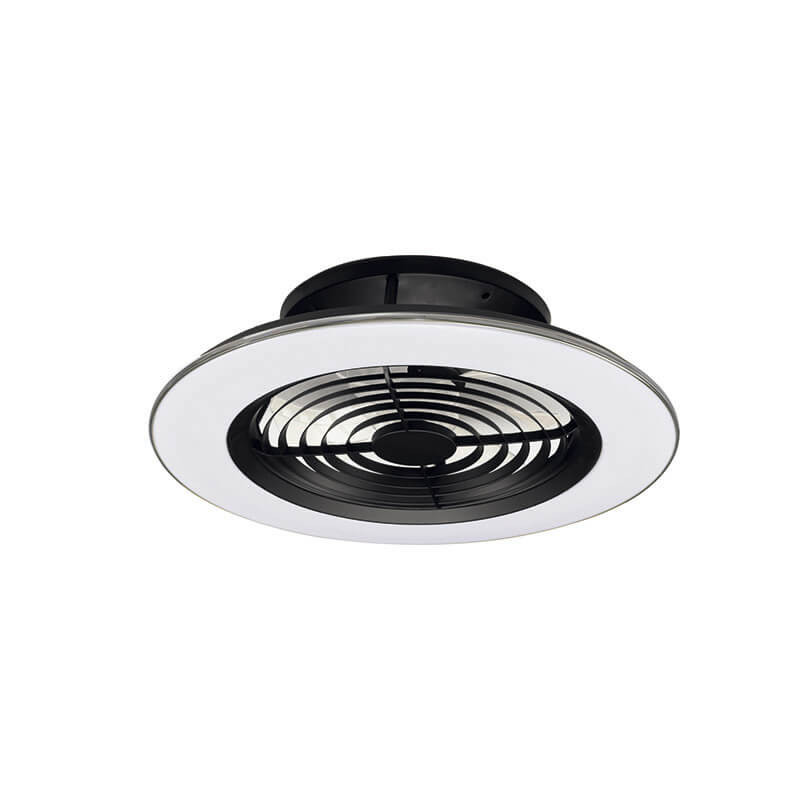 Ventilateur moderne Alisio noir de Mantra | AiureDeco