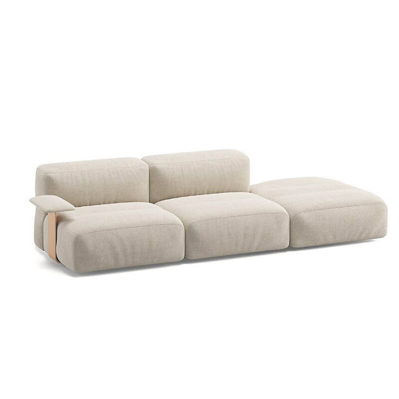 Savina design sofa with pouf by Viccarbe | Aiure