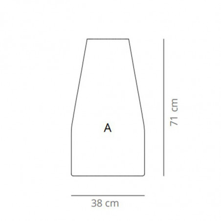 Burin circular table by Viccarbe base data-sheet| Aiure