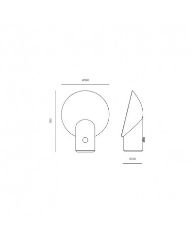 Lola designer table lamp data sheet | Aiure