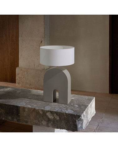 Ceramic table lamp Home in a living room | Aiure