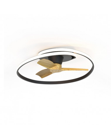 Silent Ceiling Fan Ocean Black | AiureDeco