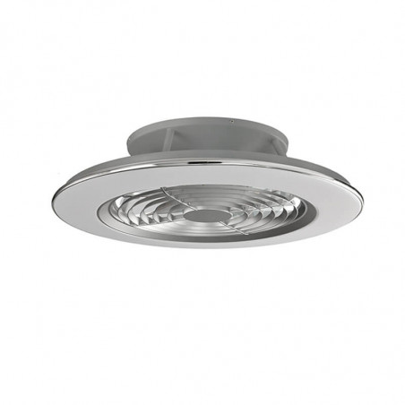 Ventilador moderno Alisio gris de Mantra | AiureDeco