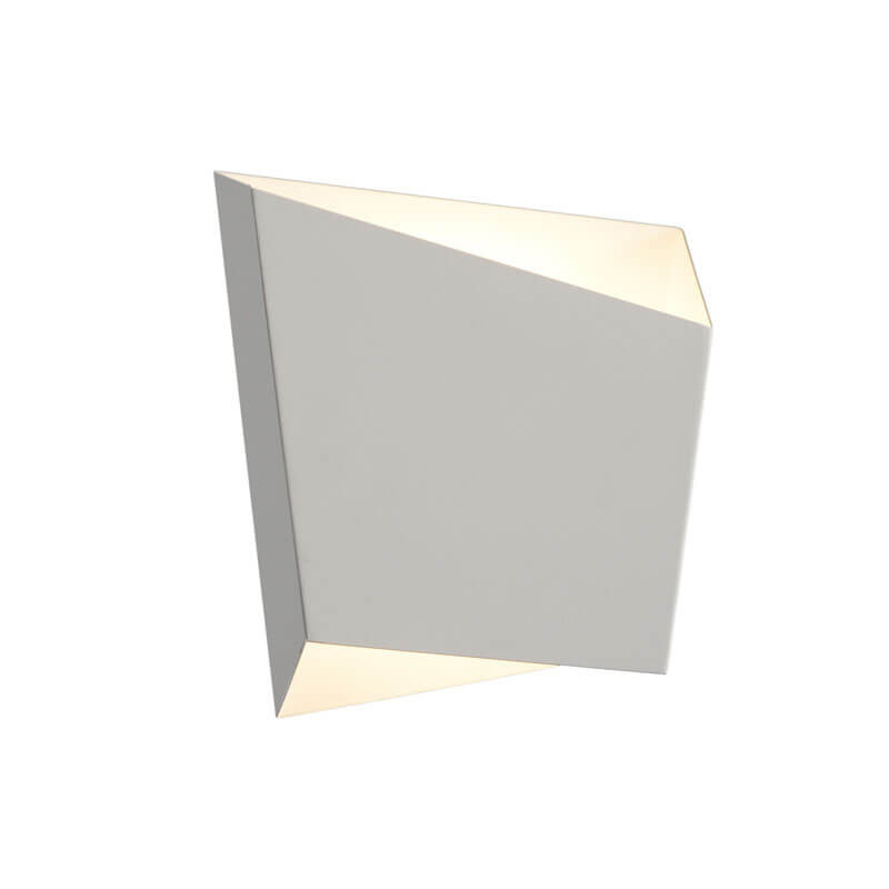 Aplique de pared Asimetric blanco de Mantra | Aiure
