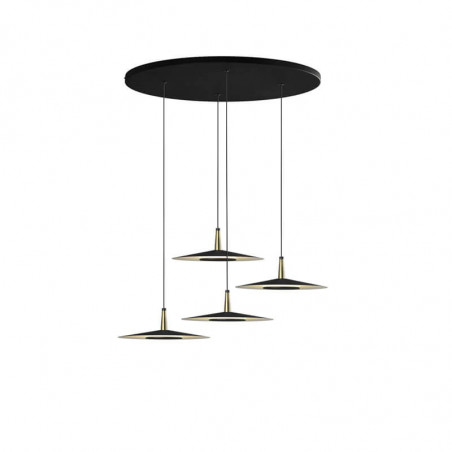 Lámpara de techo Orion 32W de varias luces de Mantra | Aiure