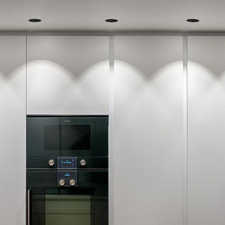 Élégant downlight Shot Light M Asymmetric 10,3W illuminé | Aiure