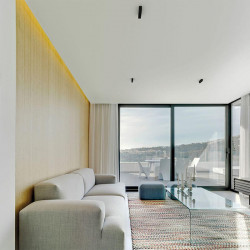 3 black ceiling lamps Black Foster Surface  by Arkoslight | Aiure