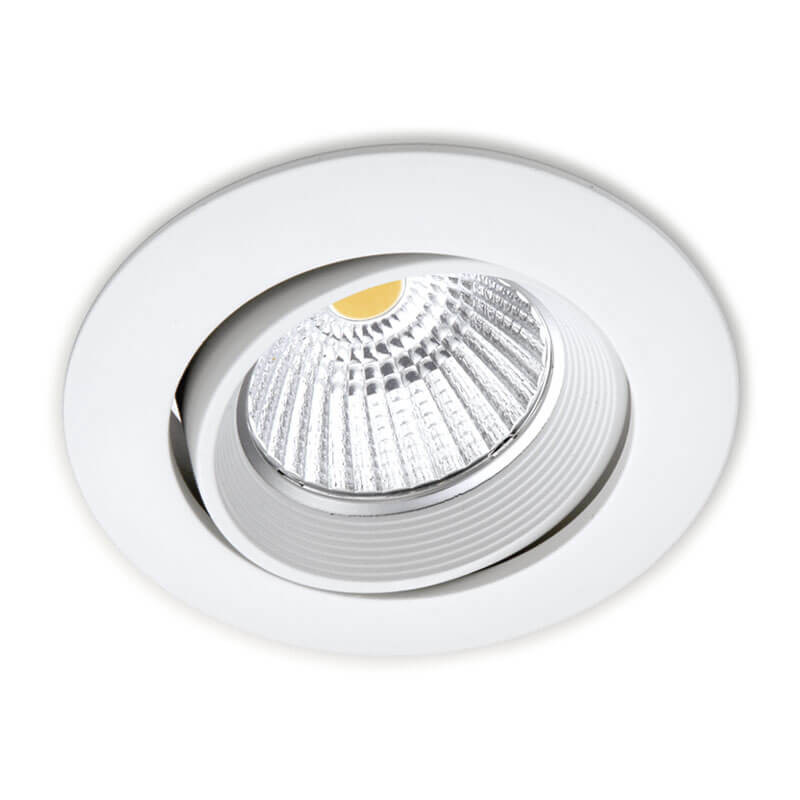 Downlight Dot Round Tilt white 7,5W Arkoslight | Aiure
