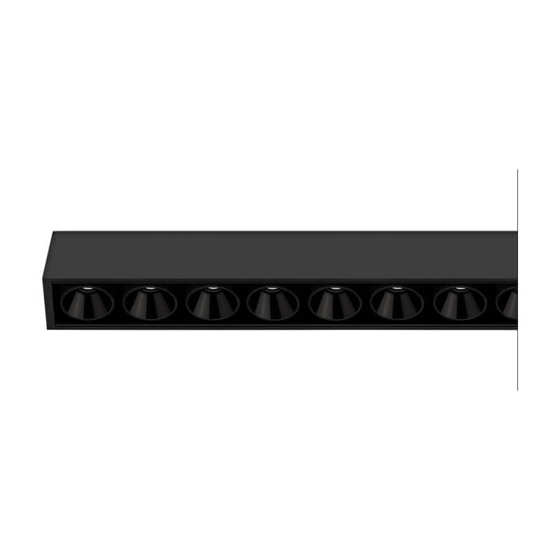 Black ceiling lamp Black Foster Surface 15 by Arkoslight | Aiure