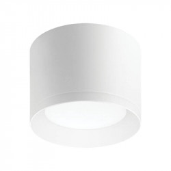 Downlight Stram Surface Mini blanc d'Arkoslight | Aiure