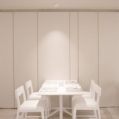 Restaurant lighting with Arkoslight's Io Surface LED spotlight | Aiure
