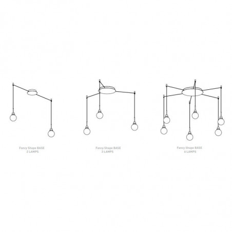 Ejemplos de aplicación de la lámpara Alaska Big Fancy Shape de Arkoslight | Aiure