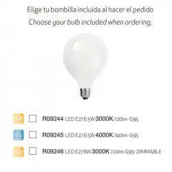 Light bulbs for the Galaxia lamp by Mantra | Aiure