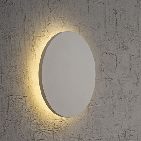Profile of the white wall lamp Bora Bora by Mantra | Aiure