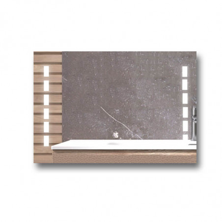 Creta LED wall mirror by Eurobath | Aiure