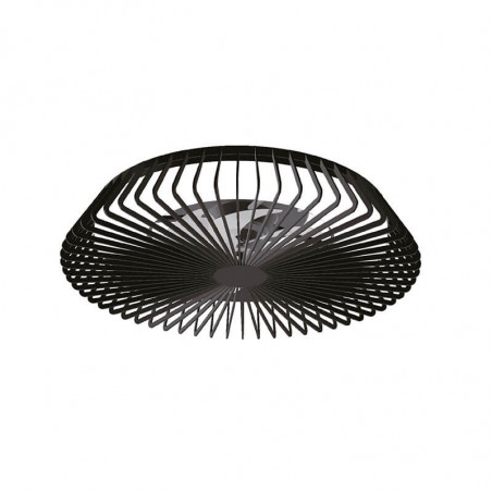 Ventilador de techo negro con luz Himalaya de Mantra Iluminación | AiureDeco