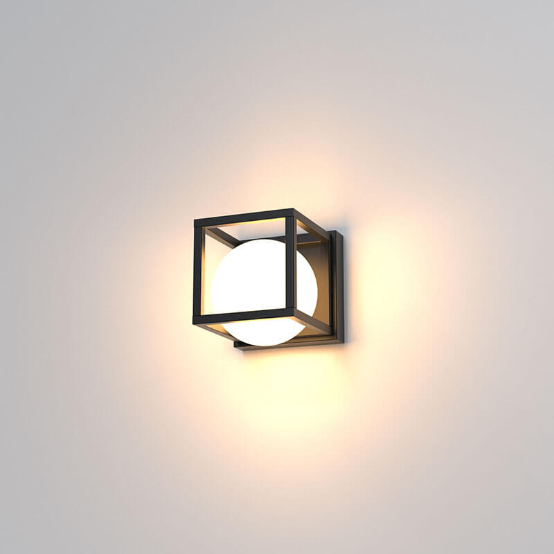 Aplique de pared de 1 luz Desigual de Mantra pequeño sobre una pared| Aiure