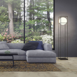 Lampe design Desigual dans un salon| Aiure