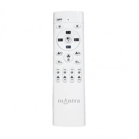Remote control for ceiling fan Nepal Mini black finish by Mantra | Aiure